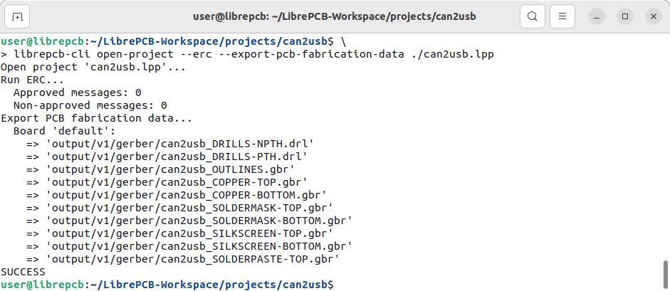 LibrePCB CLI